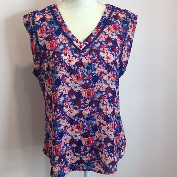 41 Hawthorn Crocheted Detail Blouse (NWT) - Picture 2 of 3